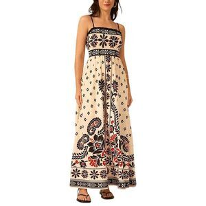 Camila Blanco Womens  Maxi Dress